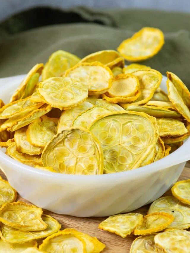 How To Dehydrate Yellow Squash