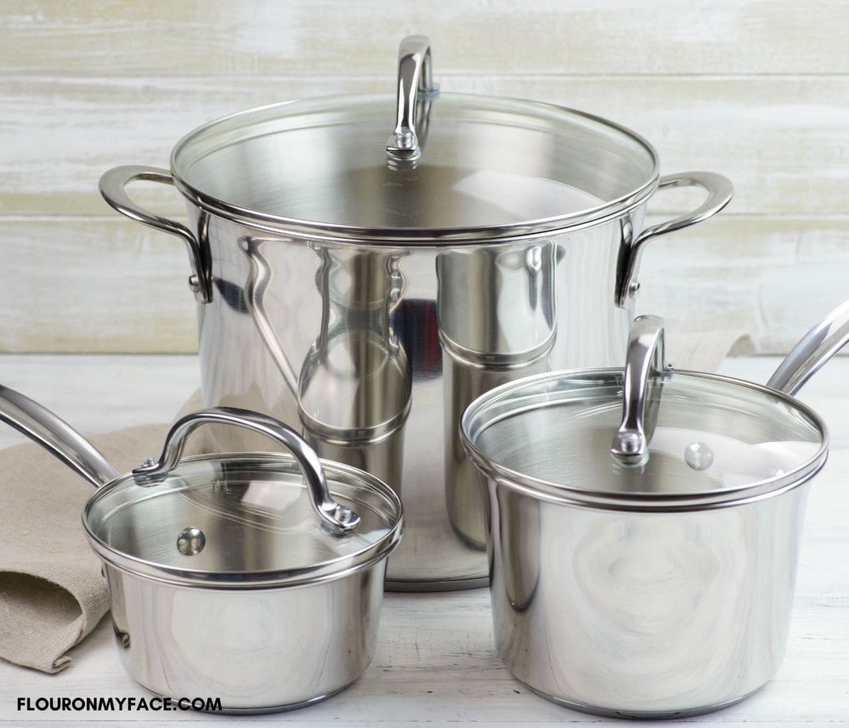 Farberware Millennium 3 qt. Stainless Steel Saucepan, with Lid