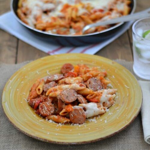 Easy Italian Sausage and Pepper Pasta - Flour On My Face