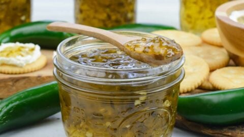 Freezer Jalapeno Pepper Jelly - Grits and Gouda
