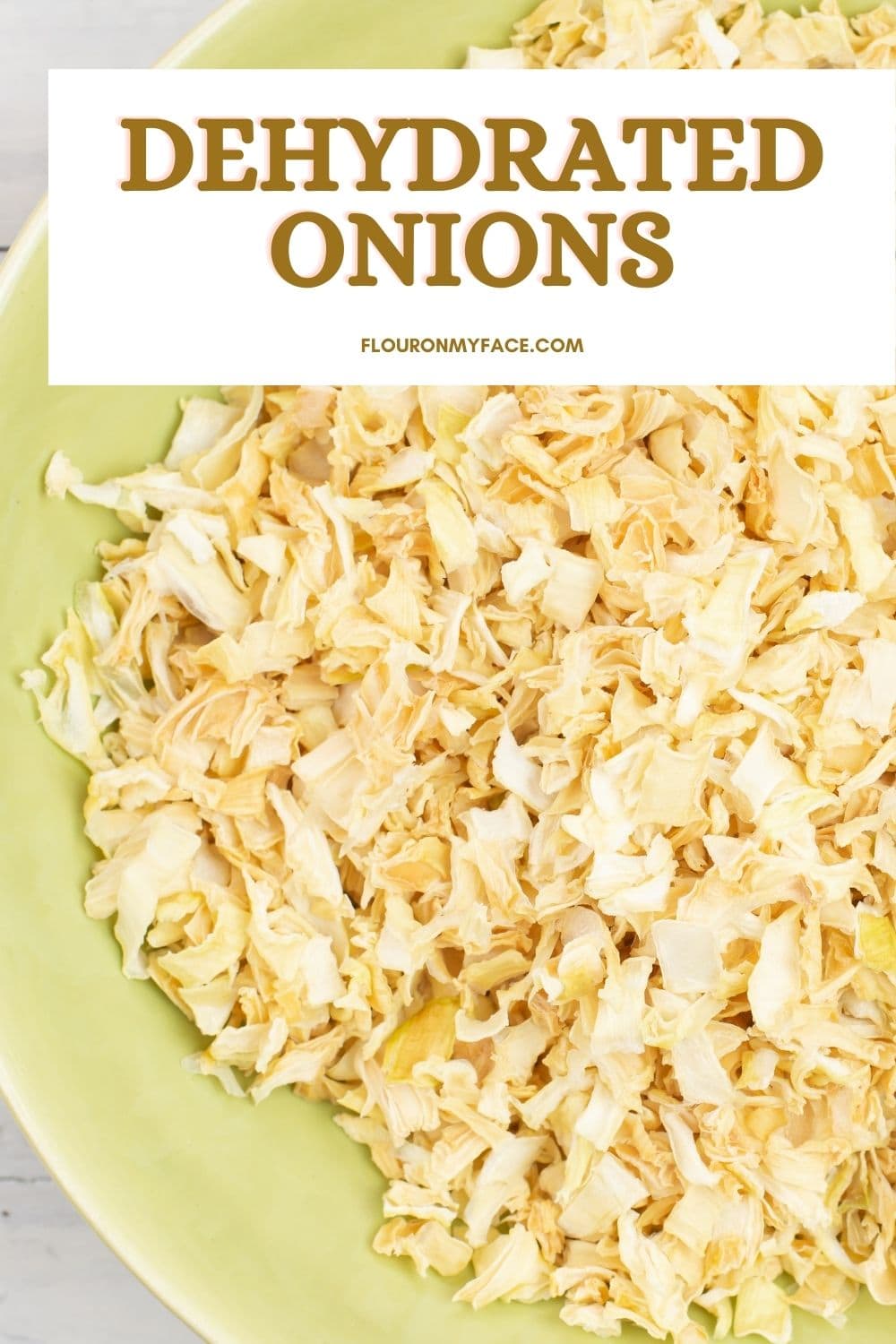 How To Dehydrate Onions (with a dehydrator) Flour On My Face