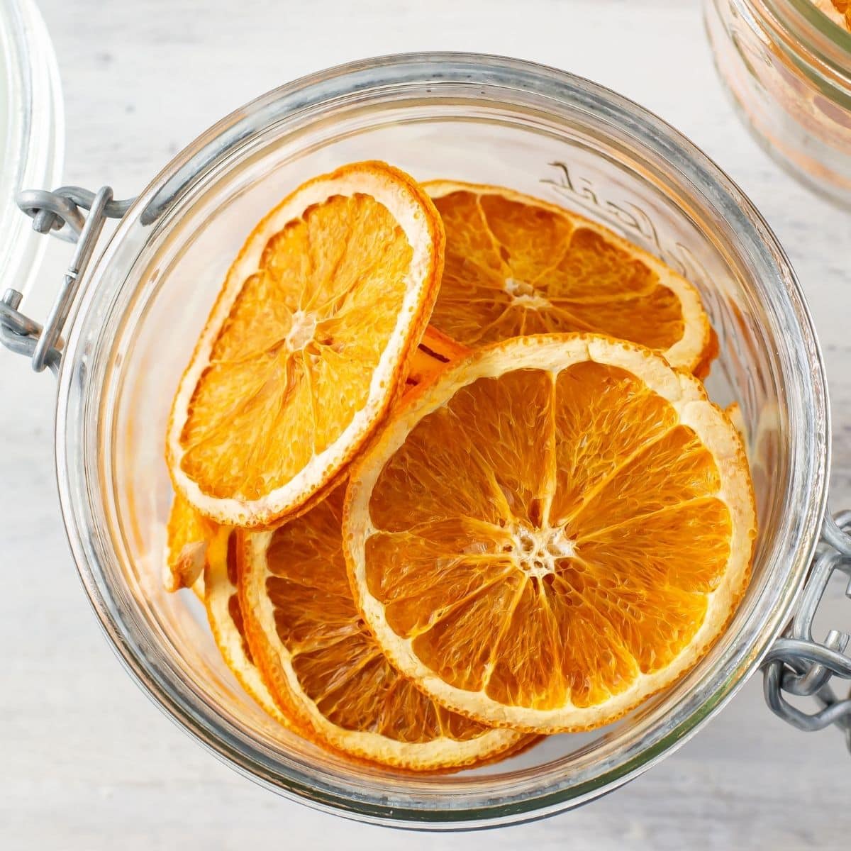 How to Dry Orange Slices