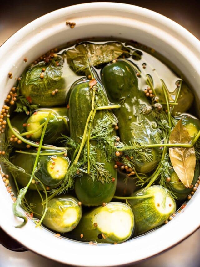 How To Make Kosher Dill Barrel Pickles