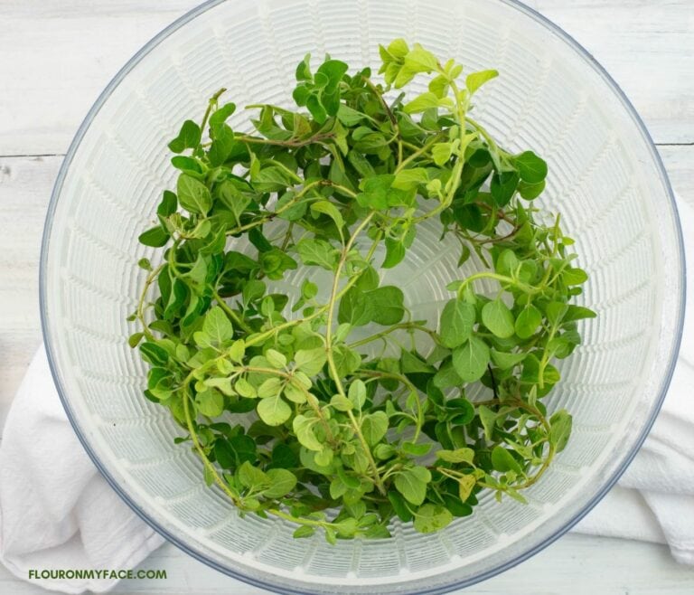 How to Dehydrate Oregano Flour On My Face