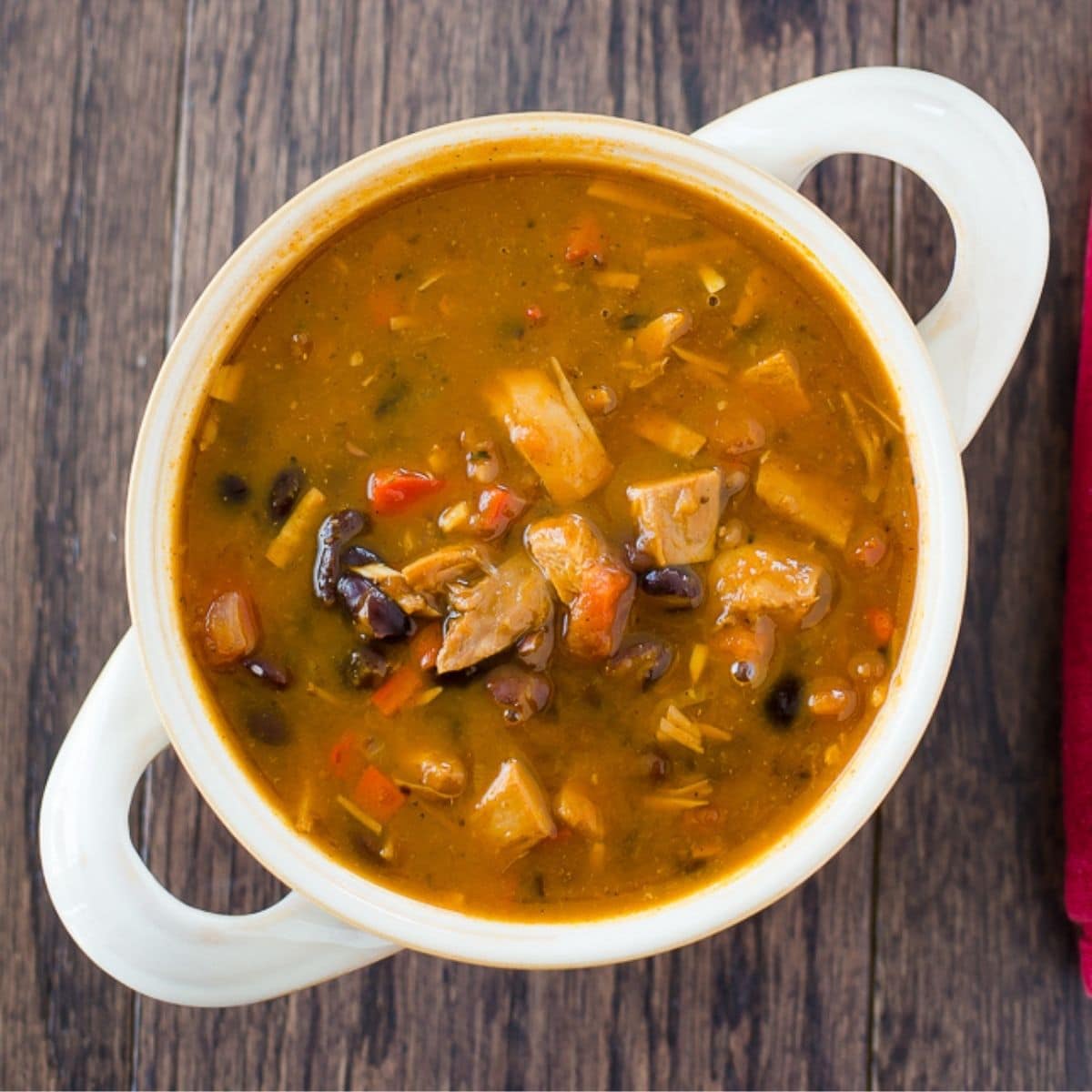 Crock Pot Pumpkin Black Bean Chili