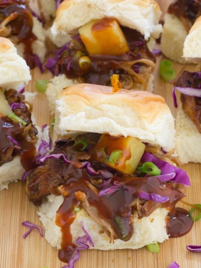 Crock Pot Pineapple Char Sui Pulled Pork Flour On My Face