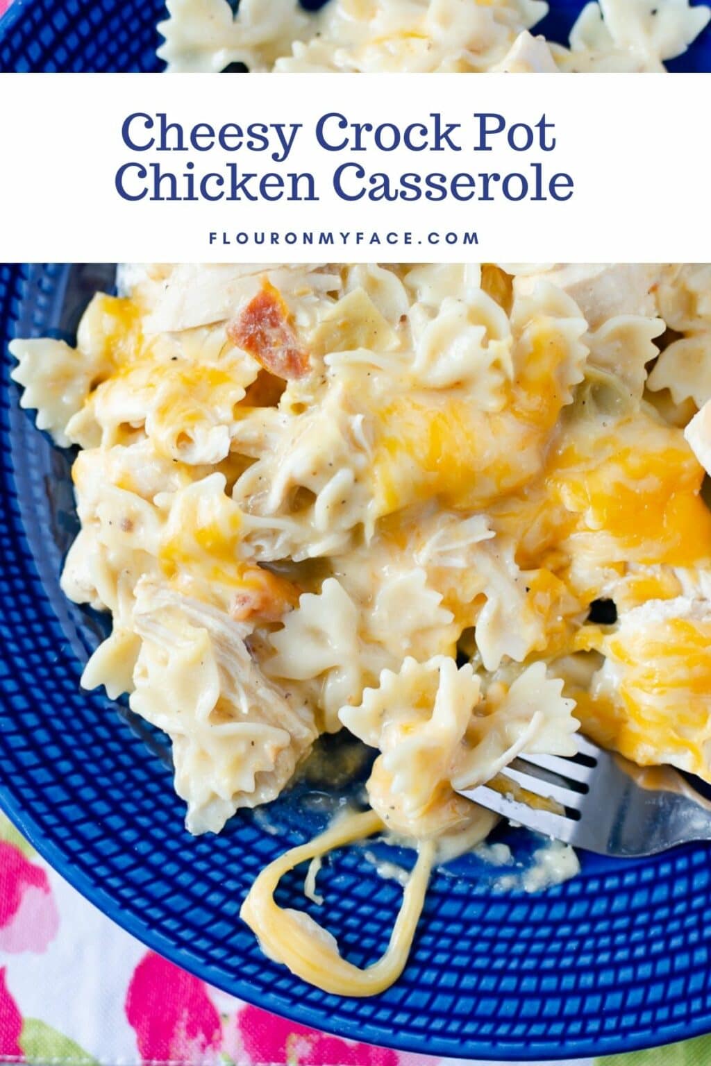 Crock Pot Chicken Artichoke Casserole - Flour On My Face
