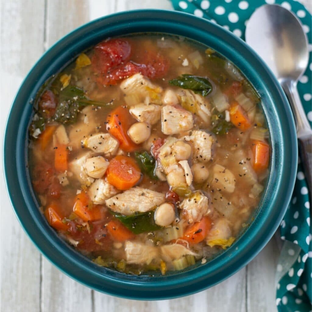 Crock Pot Chicken Garbanzo Bean Soup Flour On My Face