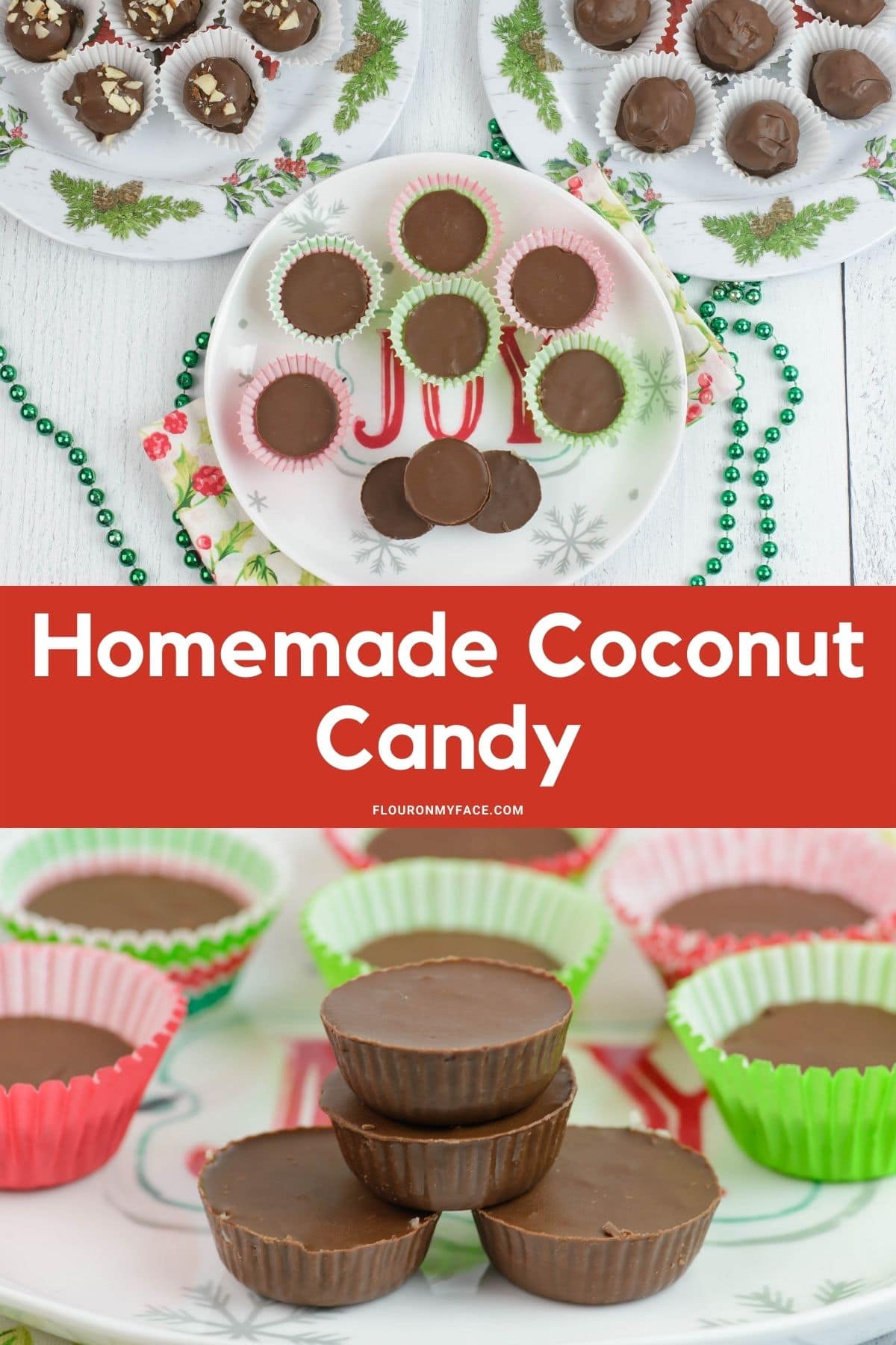 Homemade Mounds Candy Bites-Flour On My Face