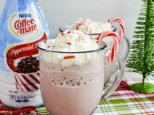 Peppermint Mocha Creamer - Cooking with Curls