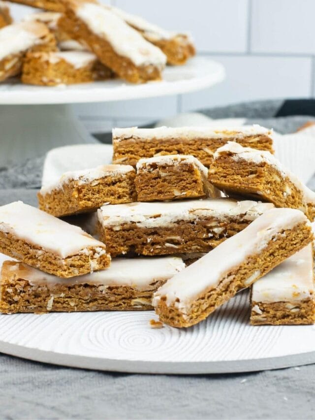 German Honey Bars - Flour On My Face