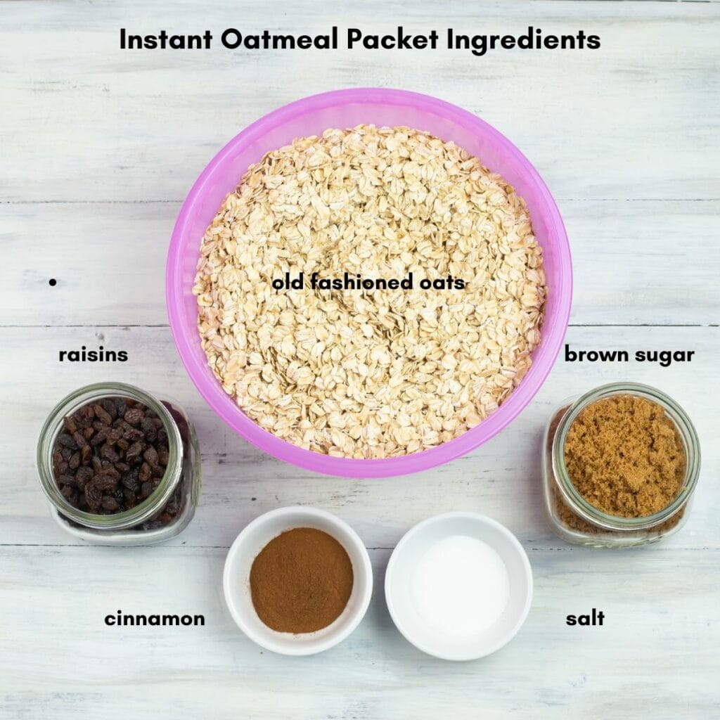 Instant Oatmeal Packets - Flour On My Face