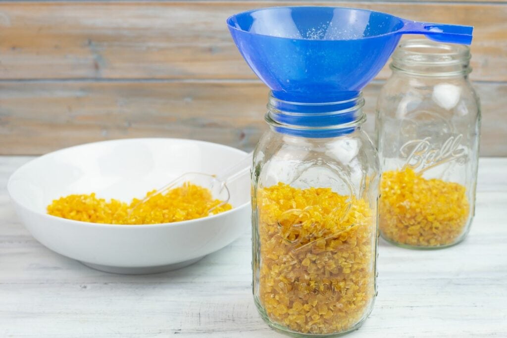 How to Dehydrate Frozen Corn Flour On My Face