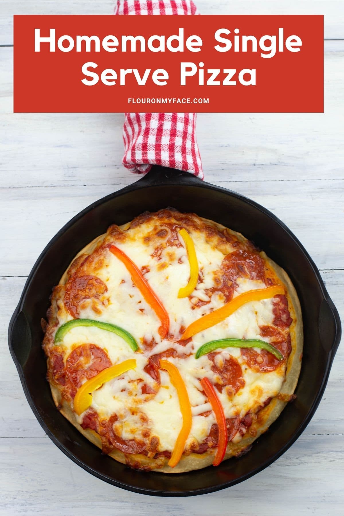 How To Make Single Serve Deep Dish Pizza Flour On My Face