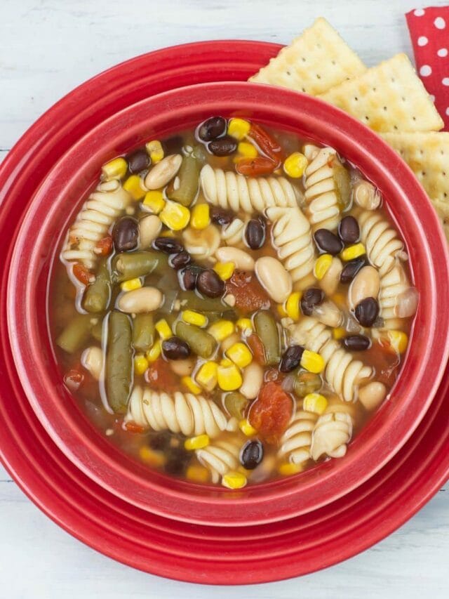 Crock Pot Vegetable Pasta Soup