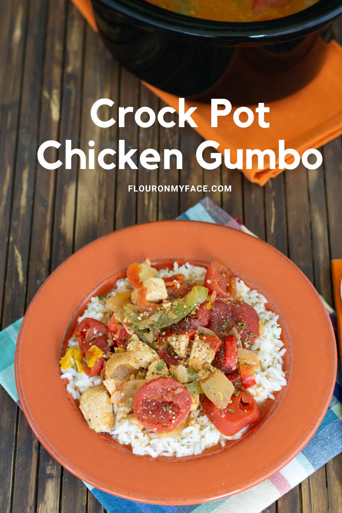 Slow-Cooker Chicken and Rice Gumbo Soup Recipe 