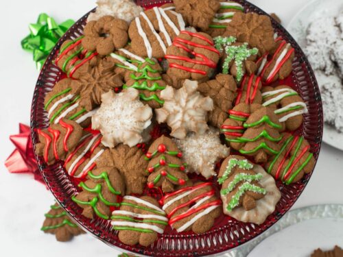 Mocha Spritz Cookies - Flour On My Face