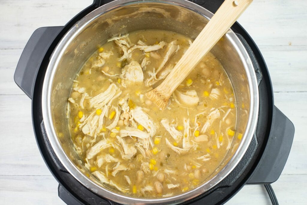 Instant Pot Cheesy White Chicken Chili Flour On My Face