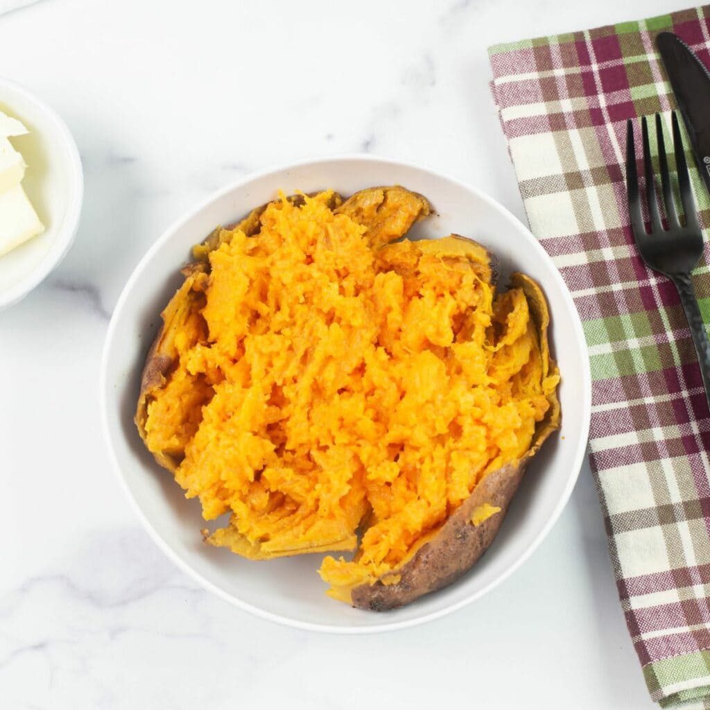 Crock Pot Baked Sweet Potatoes - Flour On My Face