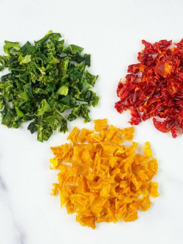 How To Dehydrate Bell Peppers