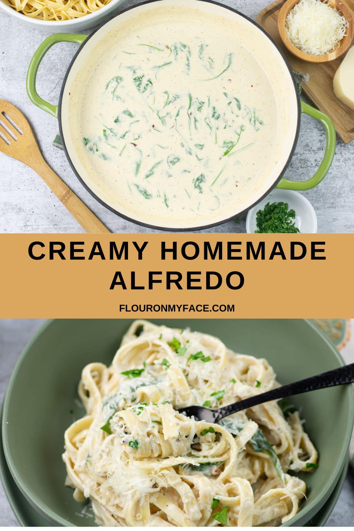 Alfredo Sauce with Cream Cheese Flour On My Face