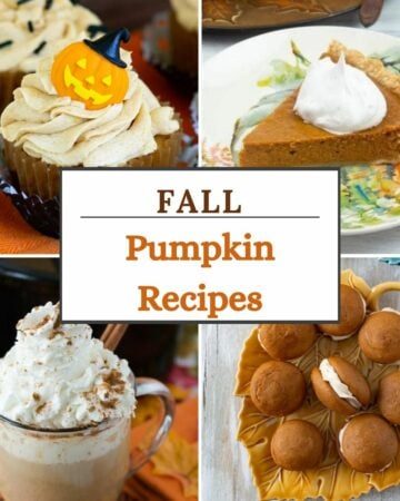 Best Fall Pumpkin recipes featured image.