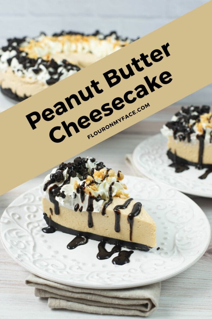 Peanut Butter Cheesecake Filling Flour On My Face