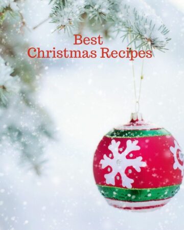 Best Christmas recipes from Flour On My Face.