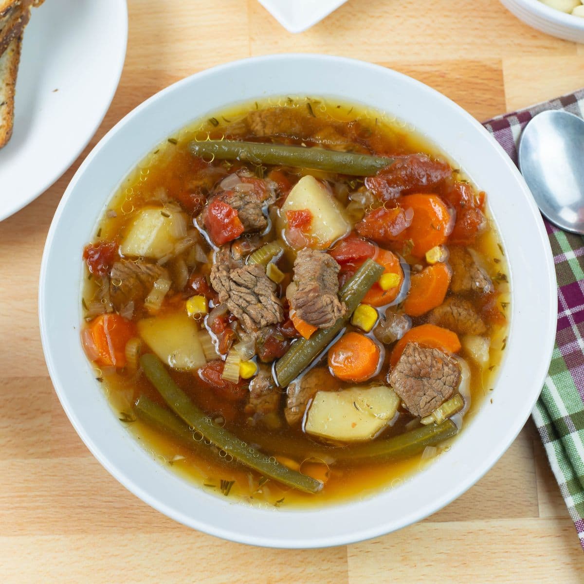 Instant Pot Beef and Vegetable Soup