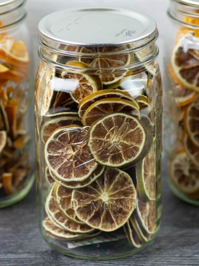 How To Dehydrate Lime Slices