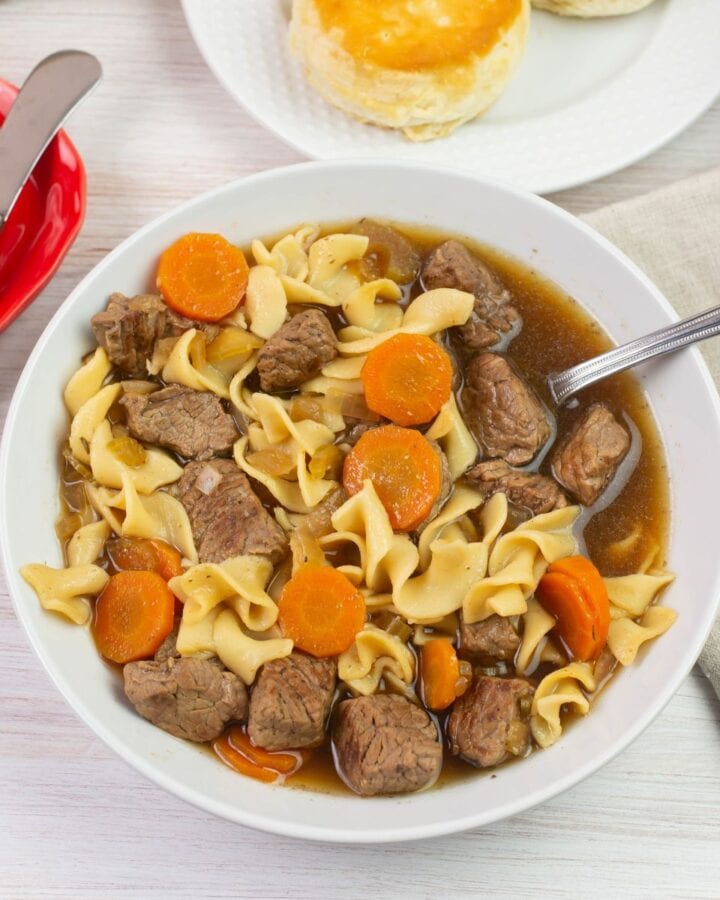 Crock Pot Hamburger Bean Soup - Flour On My Face