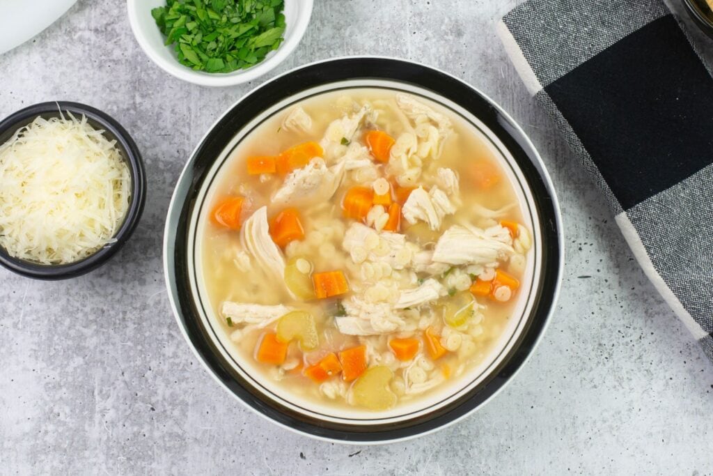 Crock Pot Chicken Pastina Soup Flour On My Face