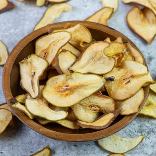 How To Dehydrate Pears Flour On My Face