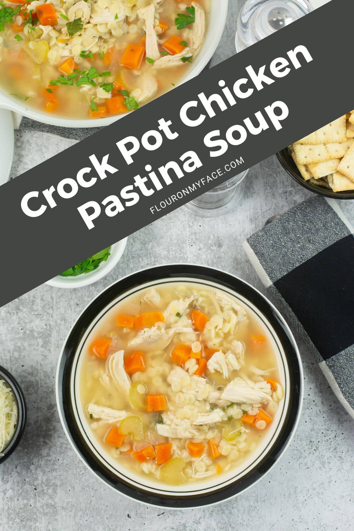 Crock Pot Chicken Pastina Soup Flour On My Face