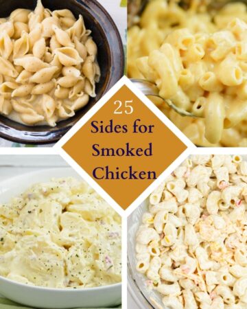 Collage image for 25 Sides for Smoked Chicken.