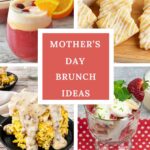Mother's Day Brunch recipe preview collage of 4 recipes.