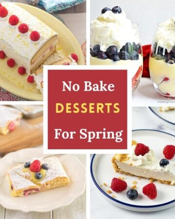 No Bake Spring Desserts preview image.