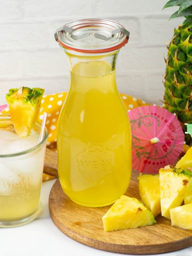 Homemade Pineapple Syrup Recipe
