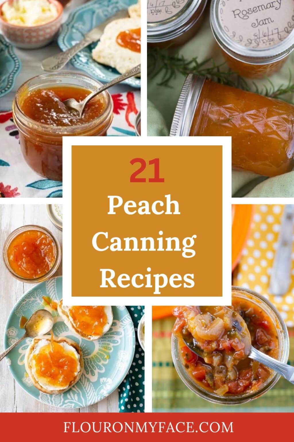 Peach Canning Recipes Flour On My Face