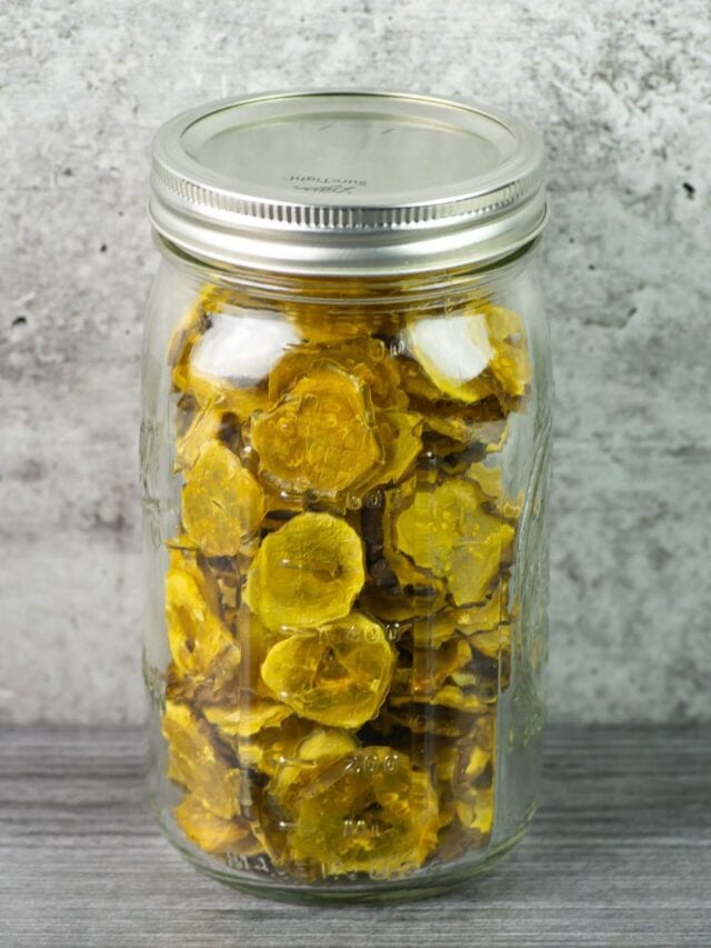 How to Dehydrate Pickle Chips