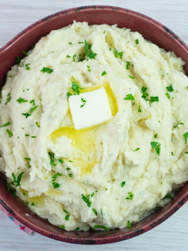 Million Dollar Crock Pot Mashed Potatoes