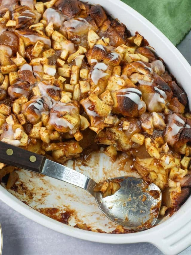 Apple Fritter Casserole