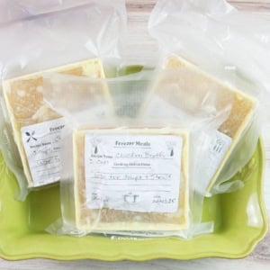 Freezer Meal Labels