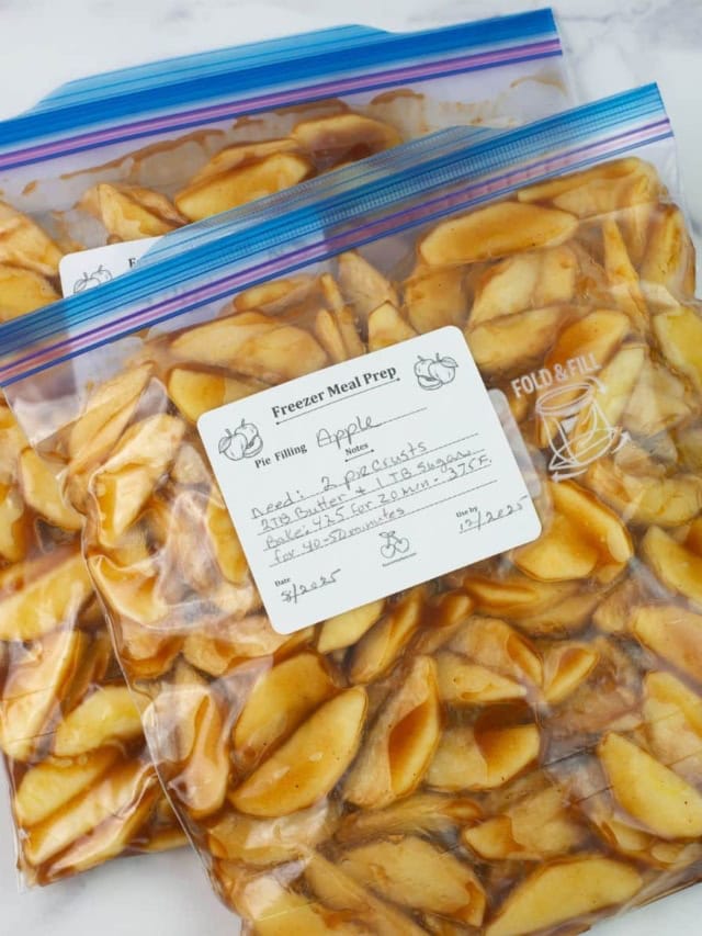How to Make Freezer Apple Pie Filling