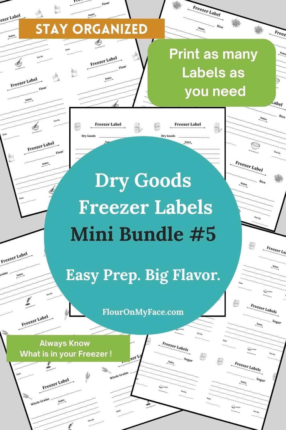 Dried Goods product preview Pinterest image.