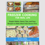 Freezer Cooking for Real Life ebook Pinterest image.