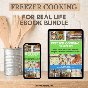 Freezer Cooking for Real Life ebook Bundle product image.