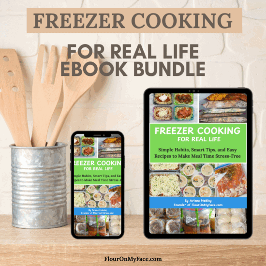 Freezer Cooking for Real Life ebook Bundle product image.