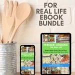 Freezer Cooking eBook Pinterest image.