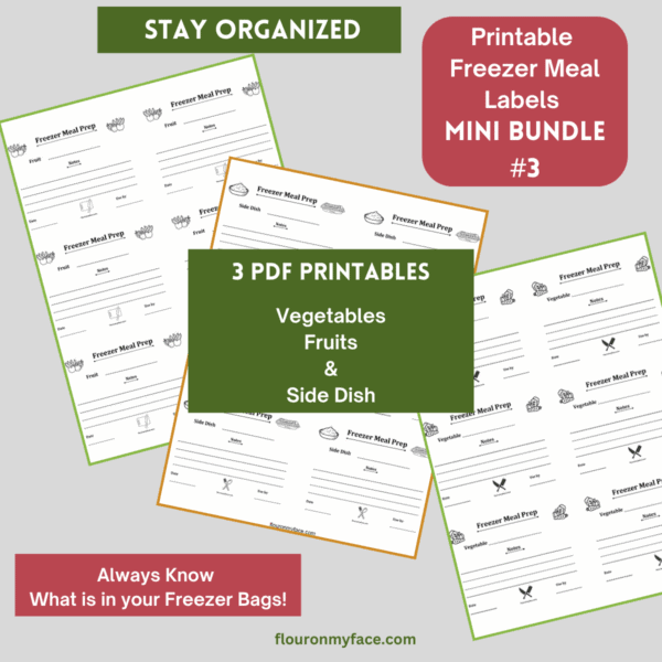 Freezer Labels Bundle #3 preview image.